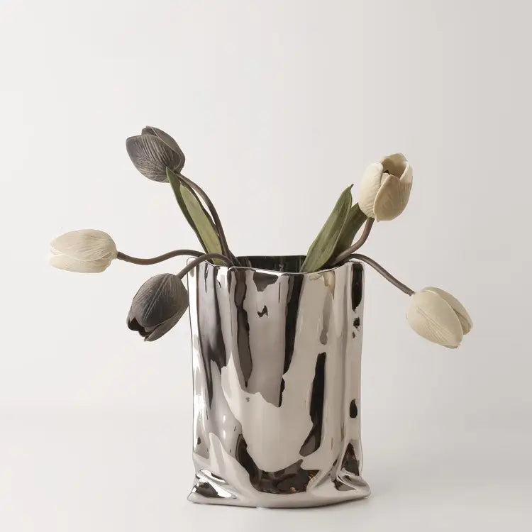 "Le Papier" Ceramic Vase