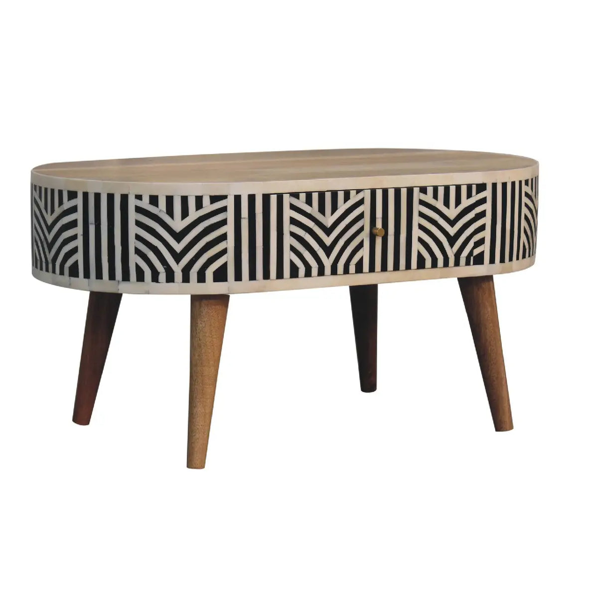 Edessa Bone Inlay Coffee Table - DesignsByZuedi