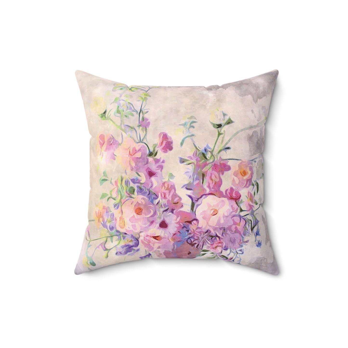 Faux Suede Square Pillow