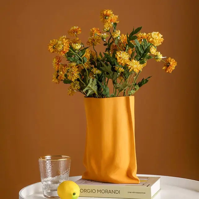 "Le Papier" Ceramic Vase