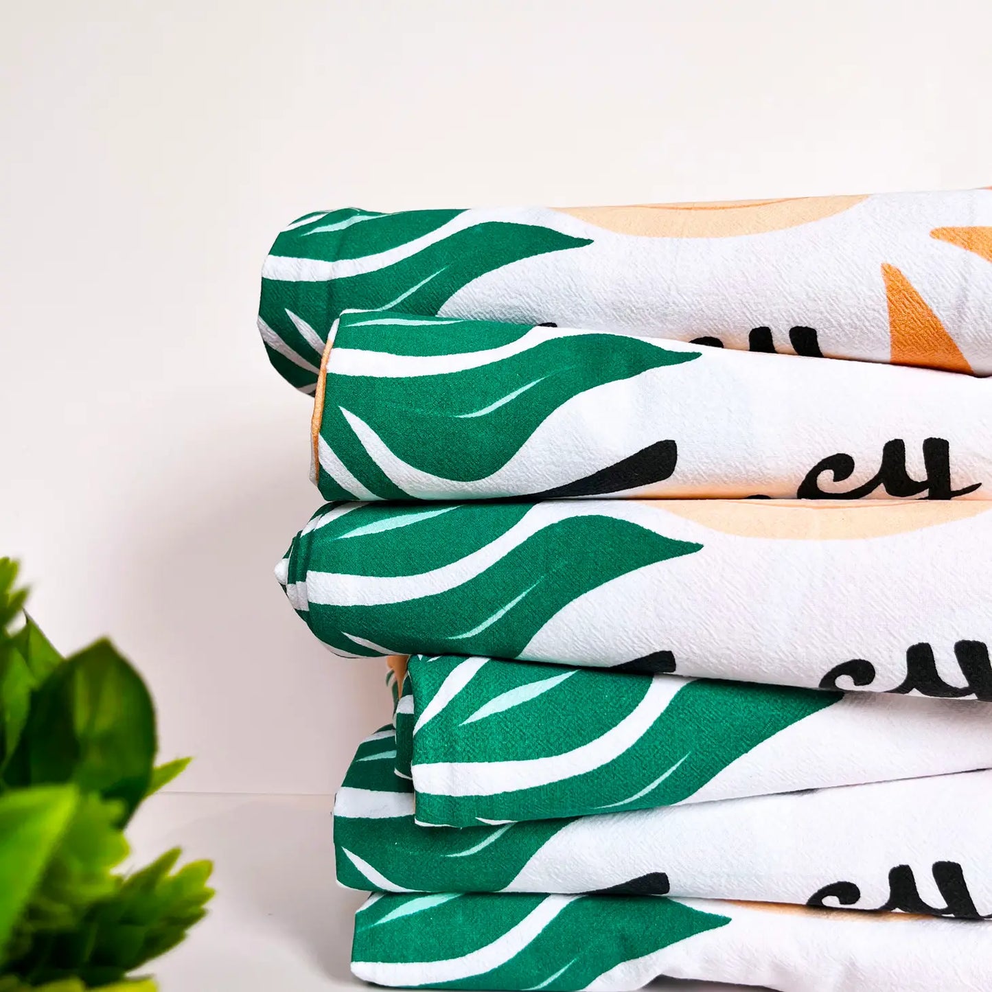 Fancy As Fuck Modern Floral Kitchen Towel