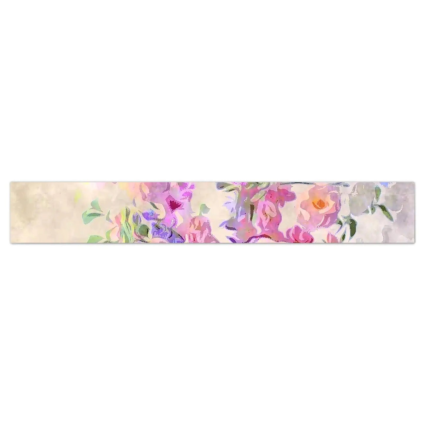 Self-adhesive wallpaper border
