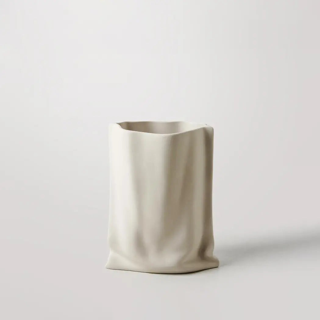 "Le Papier" Ceramic Vase