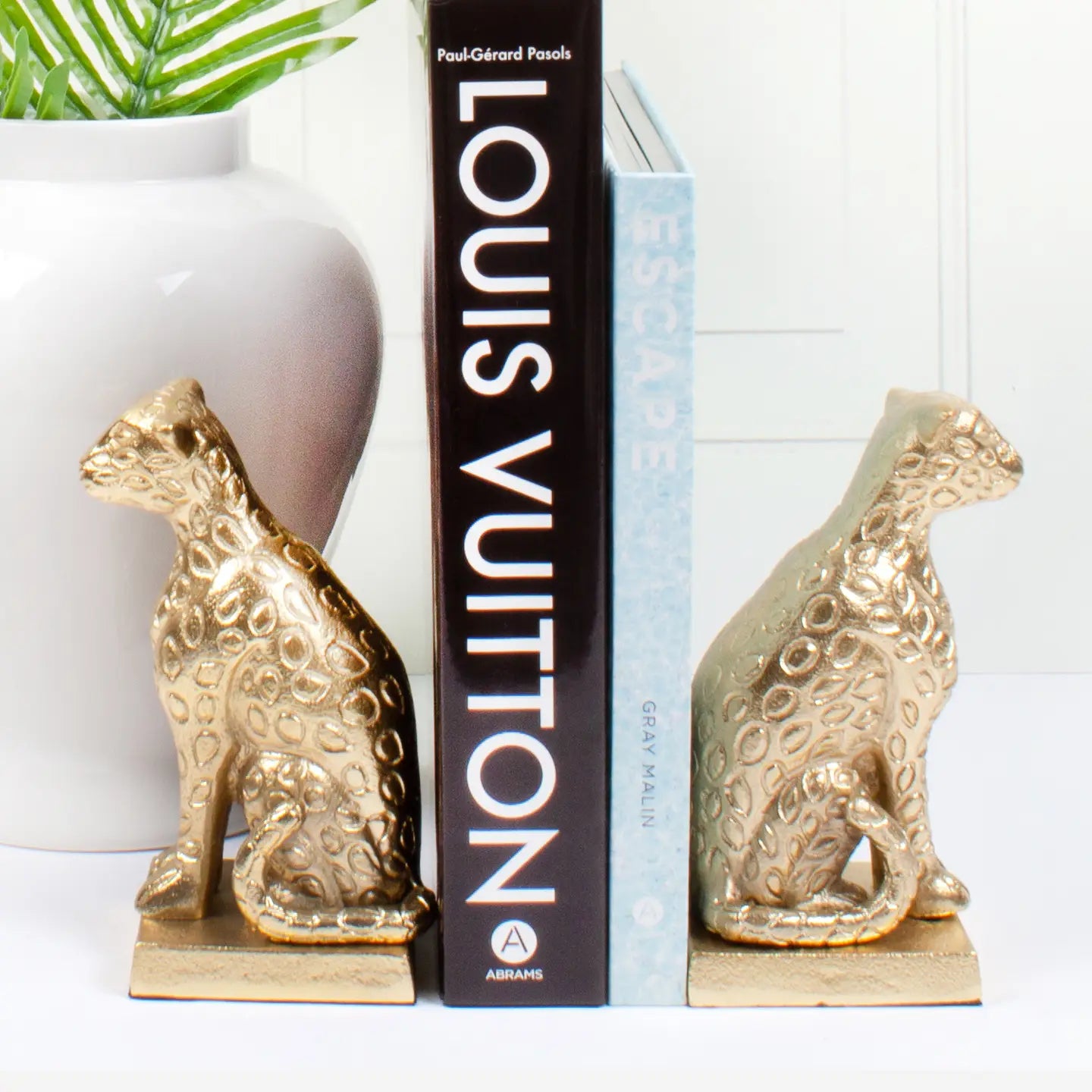 Fontabelle - Leopard Bookend Set