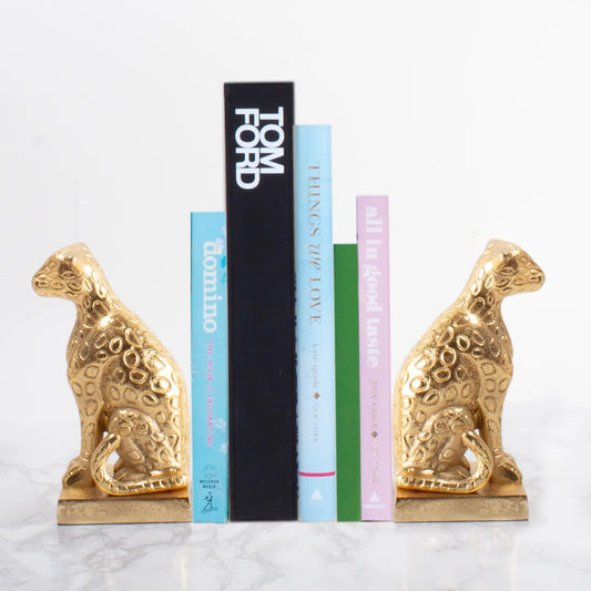 Fontabelle - Leopard Bookend Set