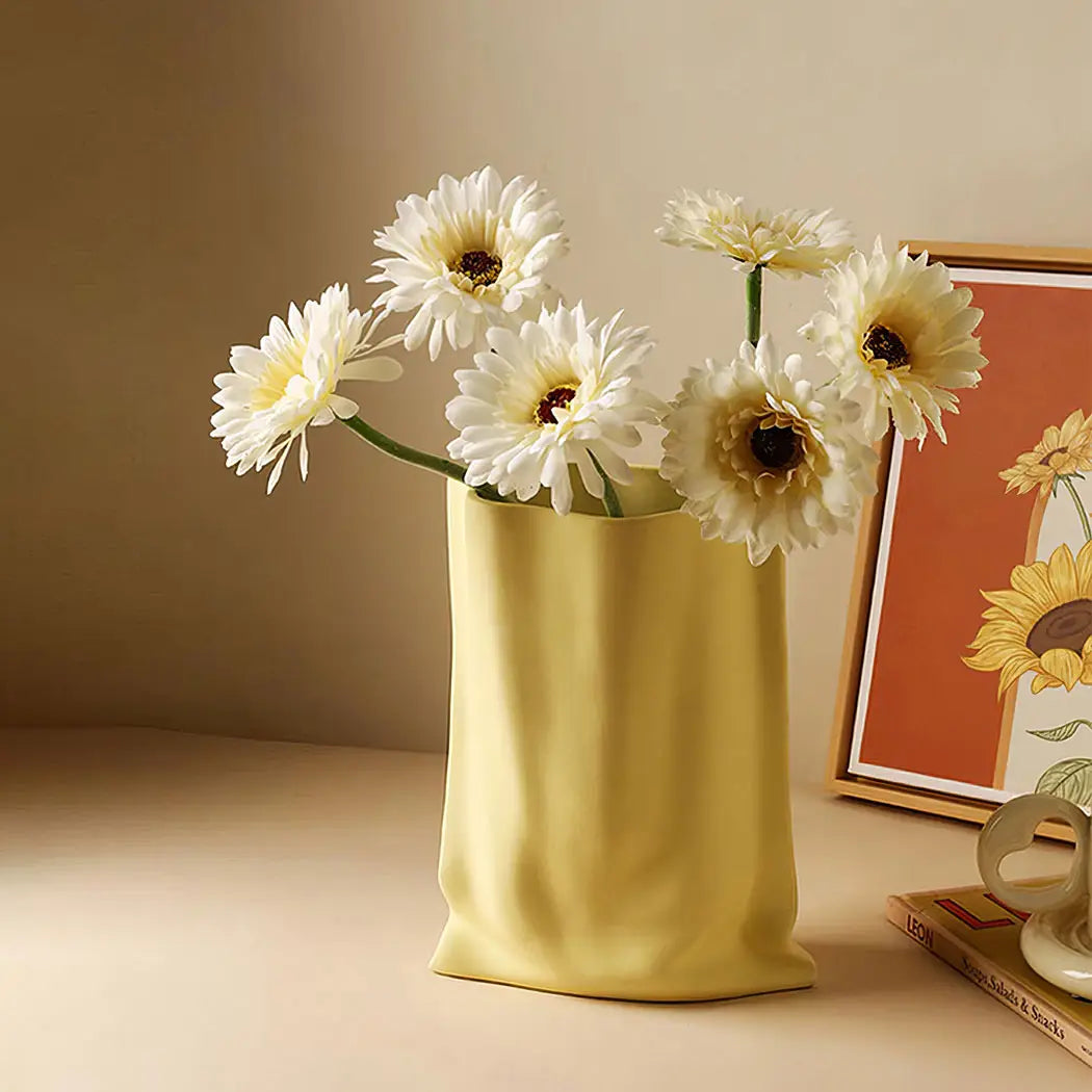 "Le Papier" Ceramic Vase