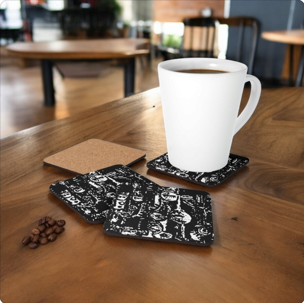 Corkwood Coaster Set