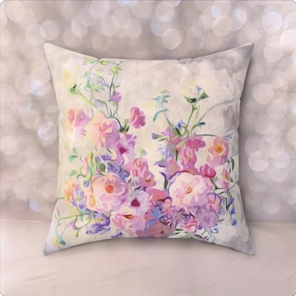 Faux Suede Square Pillow