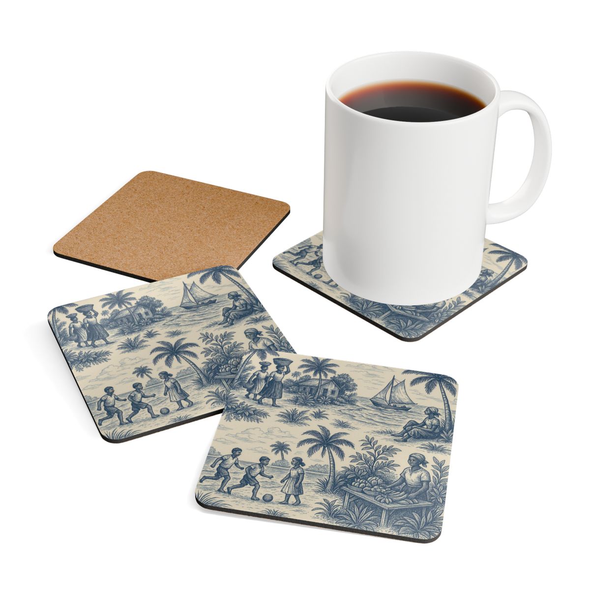 DBZ Cork Coasters - DesignsByZuedi