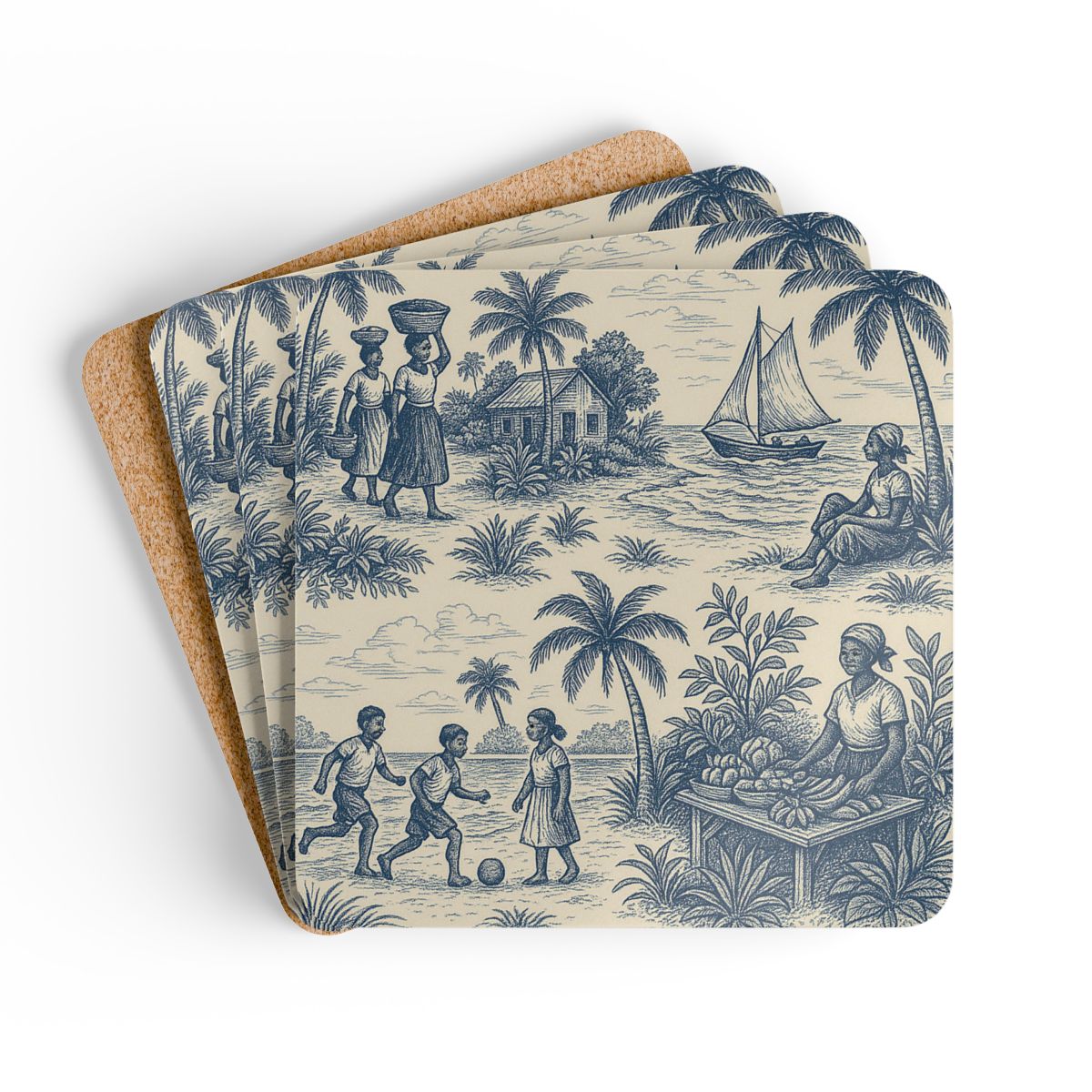 DBZ Cork Coasters - DesignsByZuedi