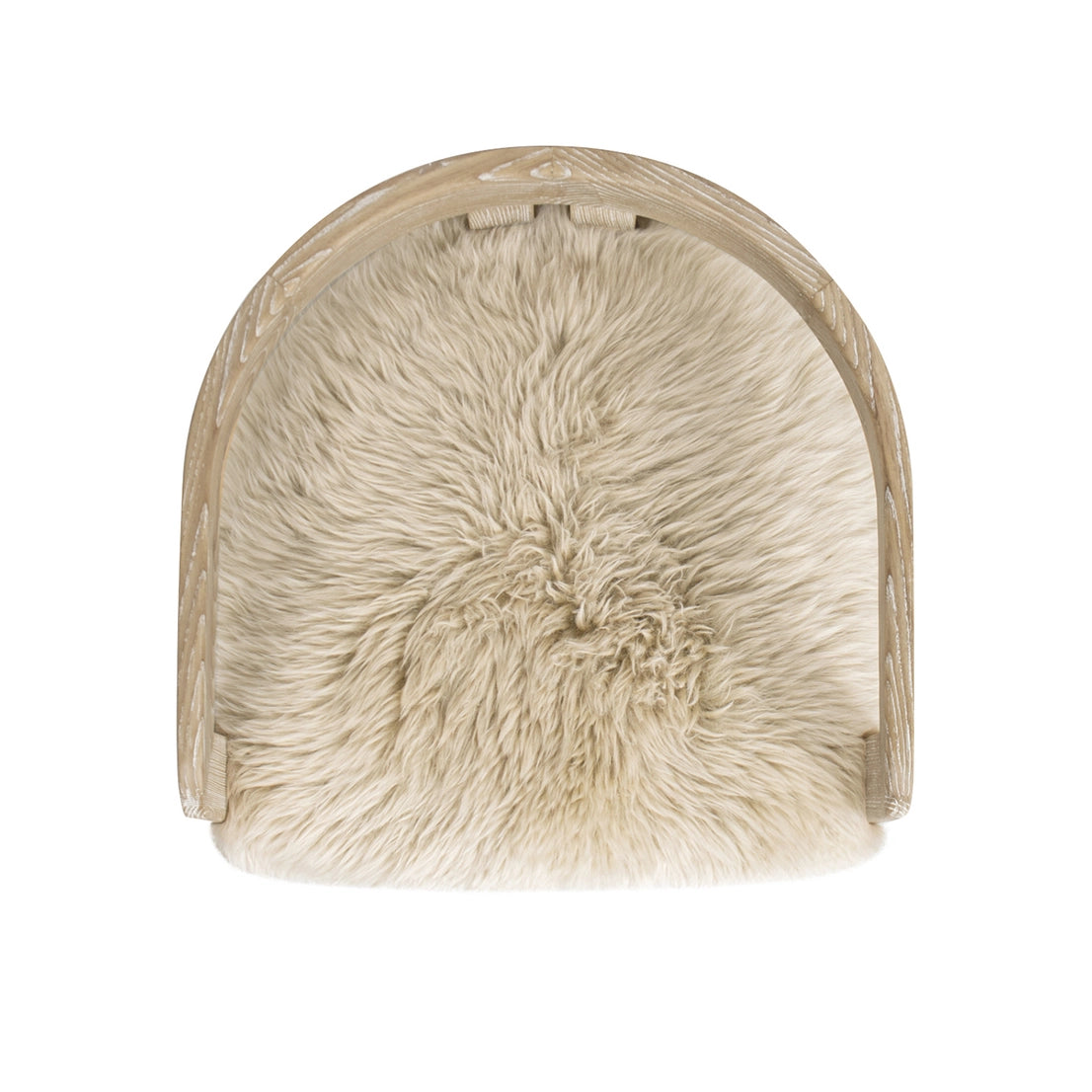 Millwick 21" Low Back Genuine Fur Dining Chair - DesignsByZuedi
