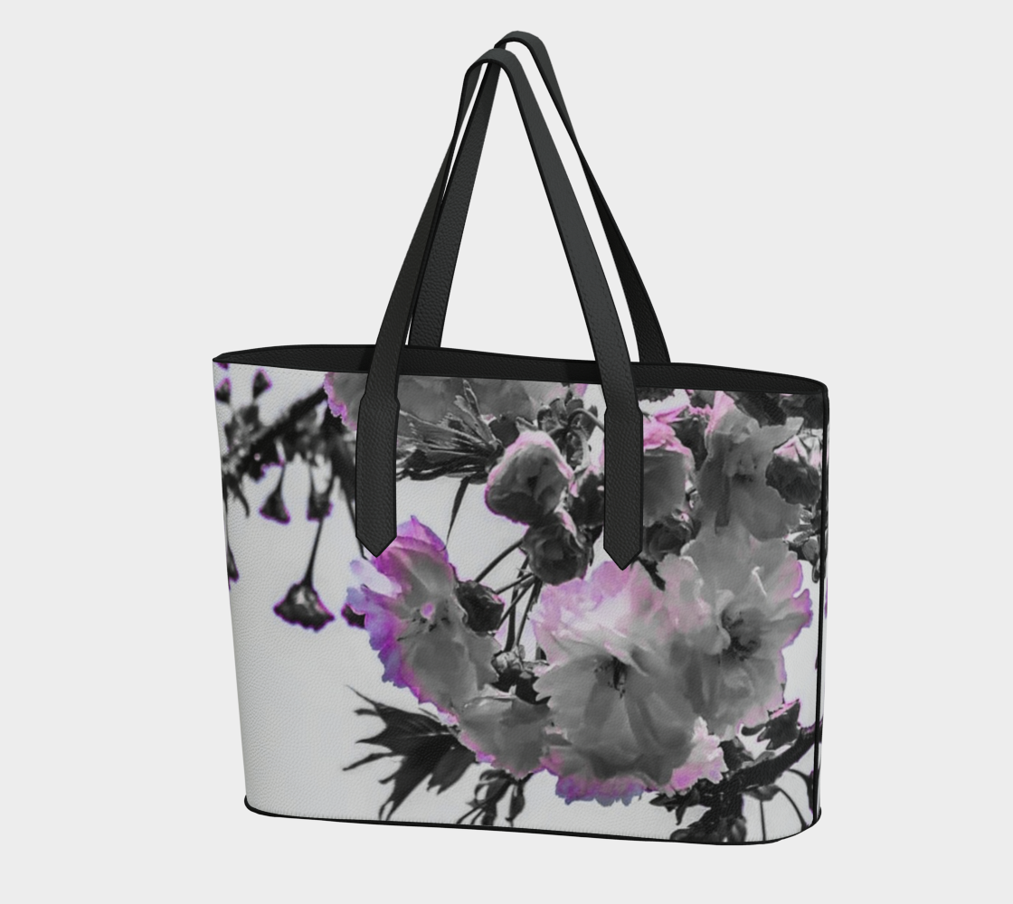 Vegan Leather Tote Bag