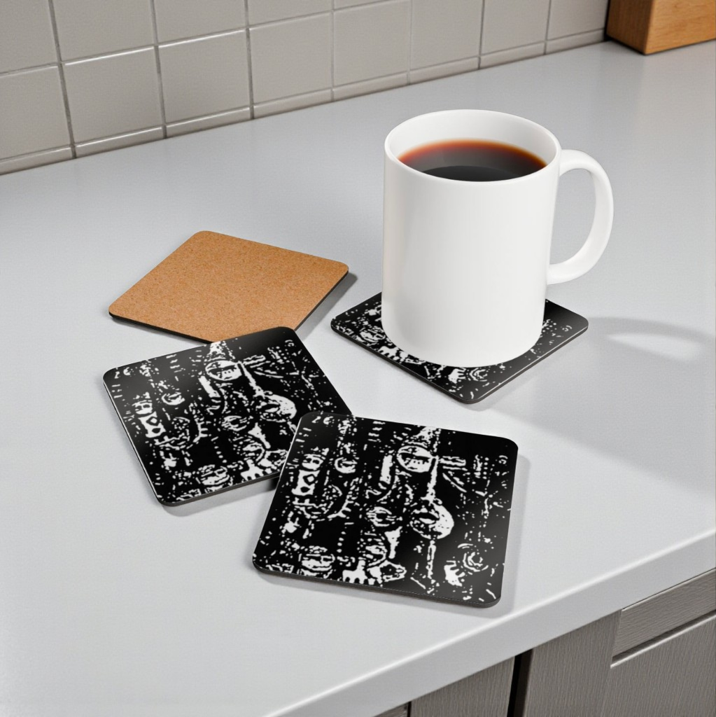 DBZ Cork Coasters - DesignsByZuedi