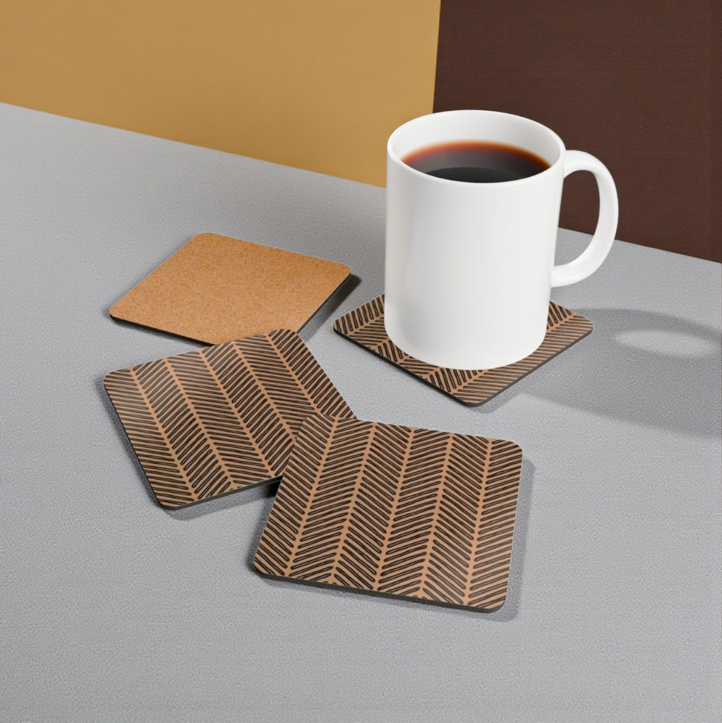 DBZ Cork Coasters - DesignsByZuedi