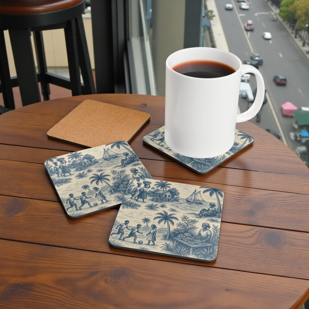 DBZ Cork Coasters - DesignsByZuedi