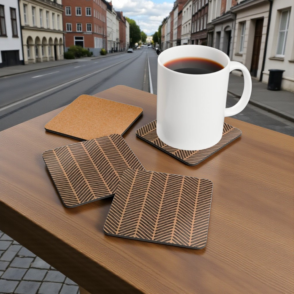 DBZ Cork Coasters - DesignsByZuedi