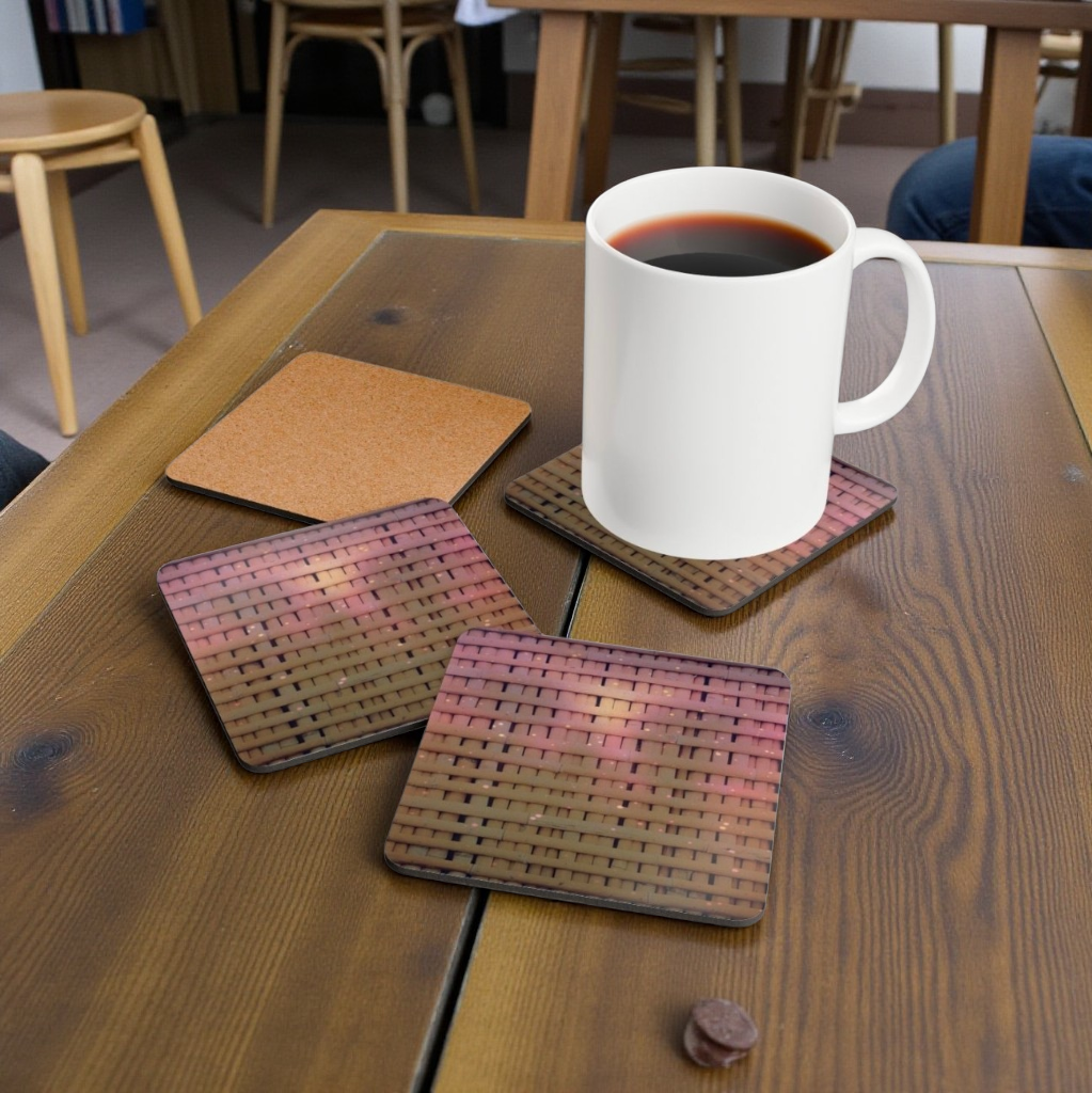 DBZ Cork Coasters - DesignsByZuedi