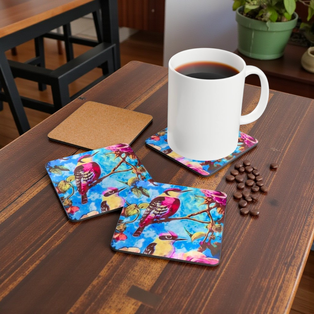 DBZ Cork Coasters - DesignsByZuedi
