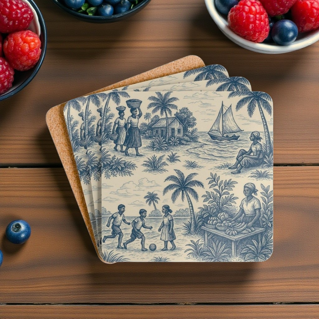 DBZ Cork Coasters - DesignsByZuedi