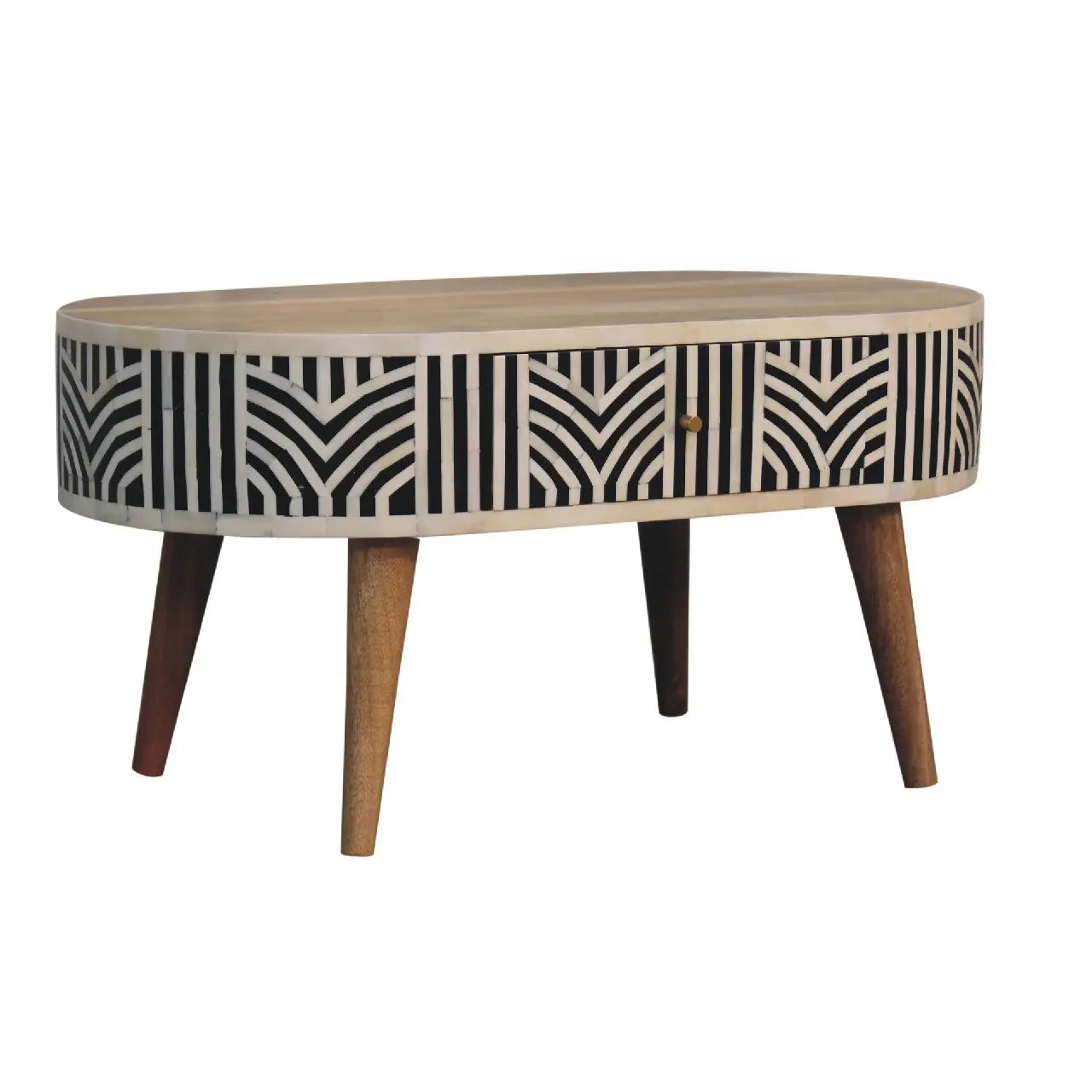 Edessa Bone Inlay Coffee Table - DesignsByZuedi