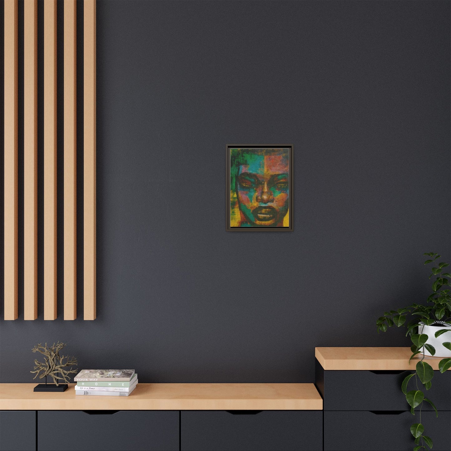 "Abigay" Matte Canvas, Framed