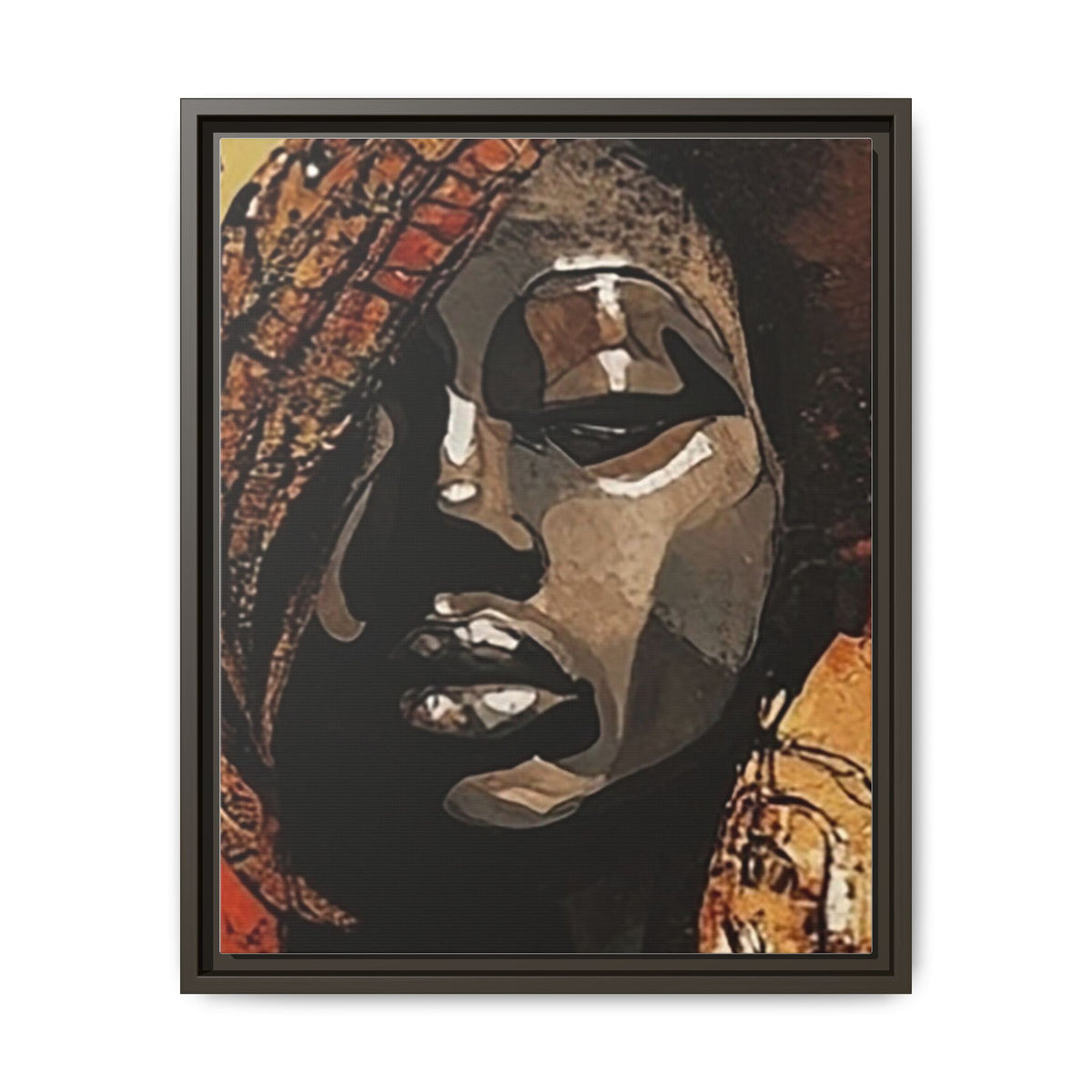 Palmyra - Framed Matte Canvas Artwork - DesignsByZuedi