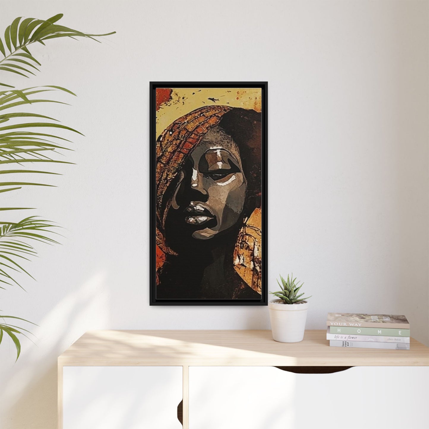 Palmyra - Framed Matte Canvas Artwork