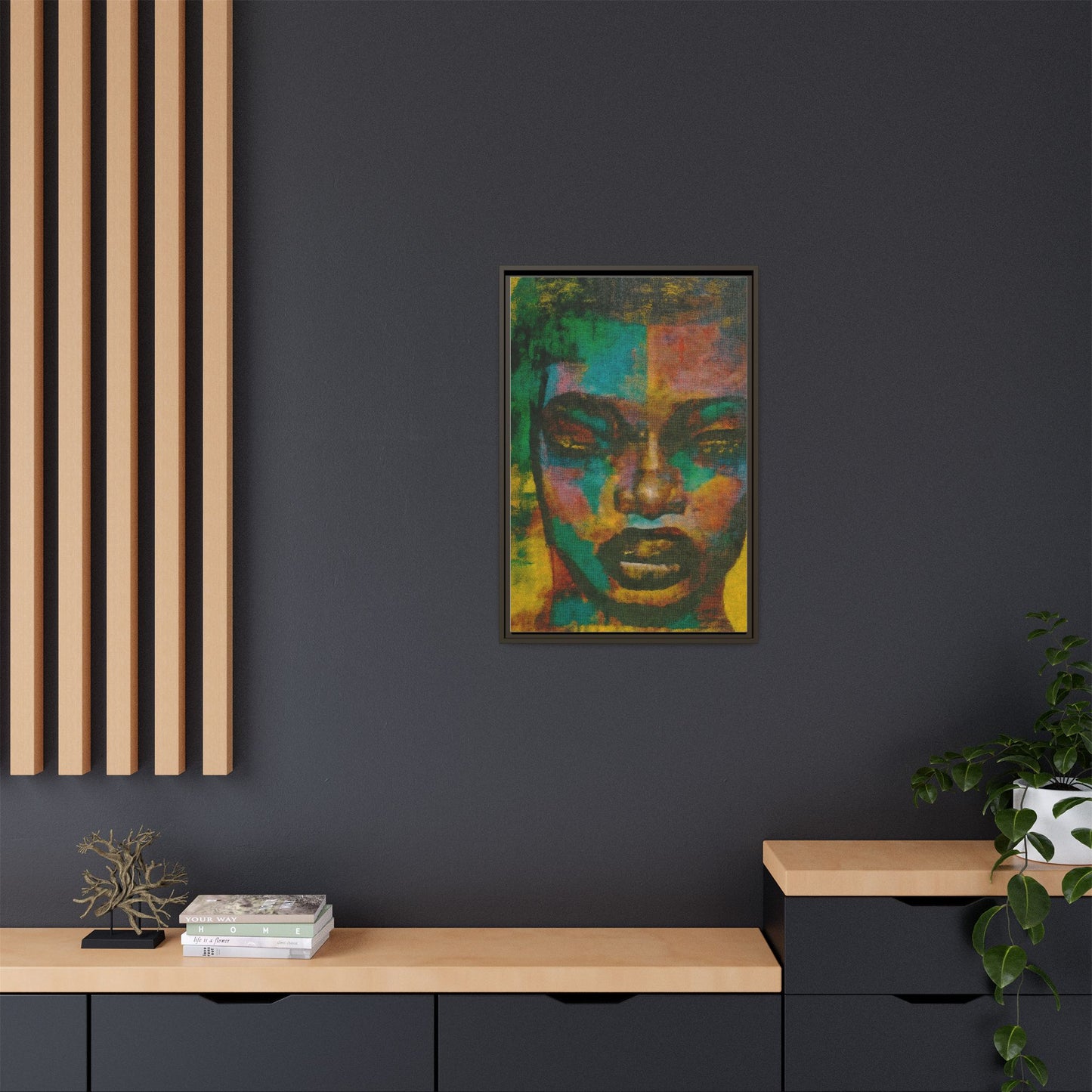 "Abigay" Matte Canvas, Framed
