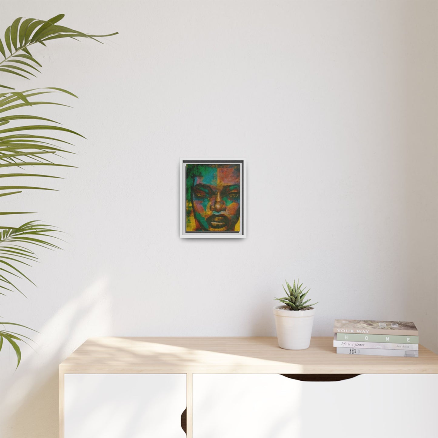"Abigay" Matte Canvas, Framed