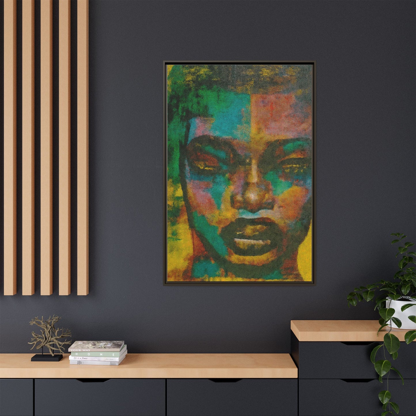 "Abigay" Matte Canvas, Framed