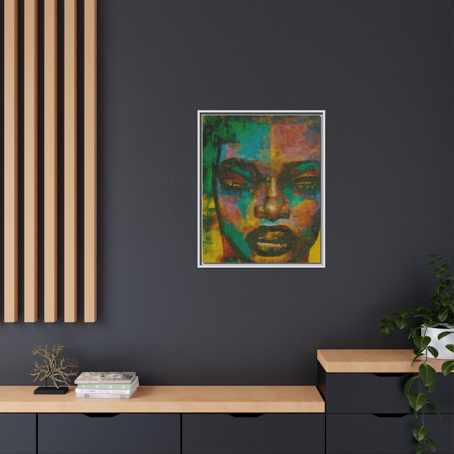 "Abigay" Matte Canvas, Framed