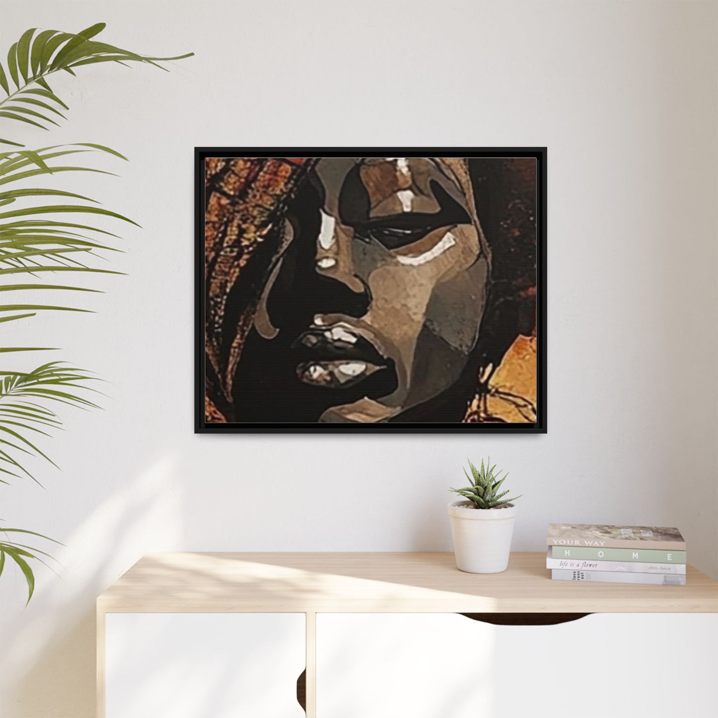 Palmyra - Framed Matte Canvas Artwork