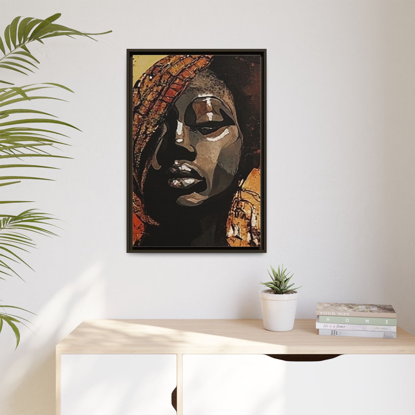 Palmyra - Framed Matte Canvas Artwork