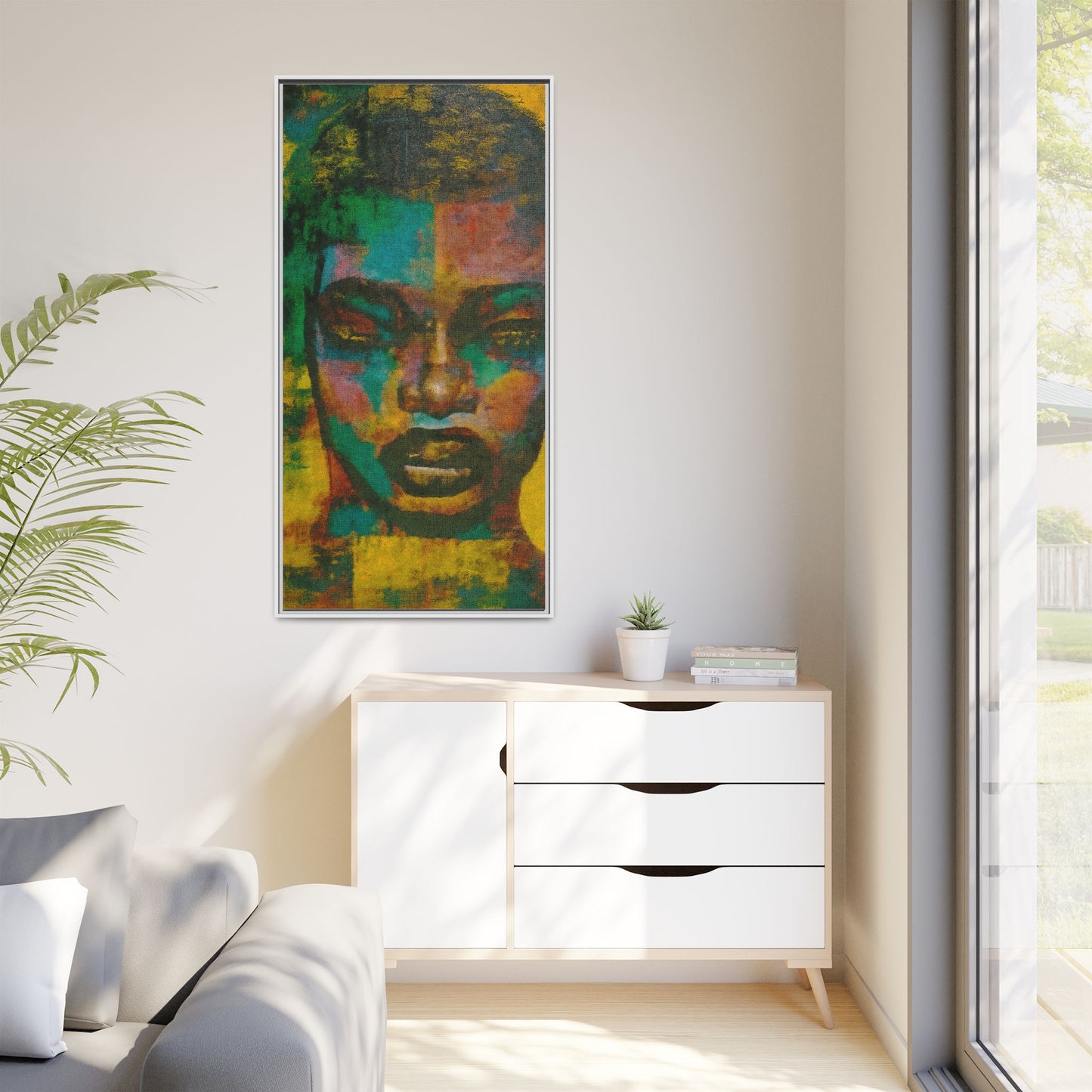 "Abigay" Matte Canvas, Framed