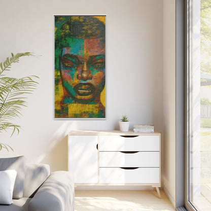 "Abigay" Matte Canvas, Framed