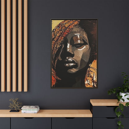 Palmyra - Framed Matte Canvas Artwork