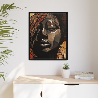 Palmyra - Framed Matte Canvas Artwork