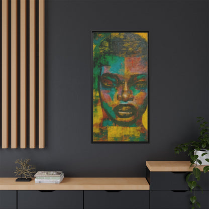 "Abigay" Matte Canvas, Framed