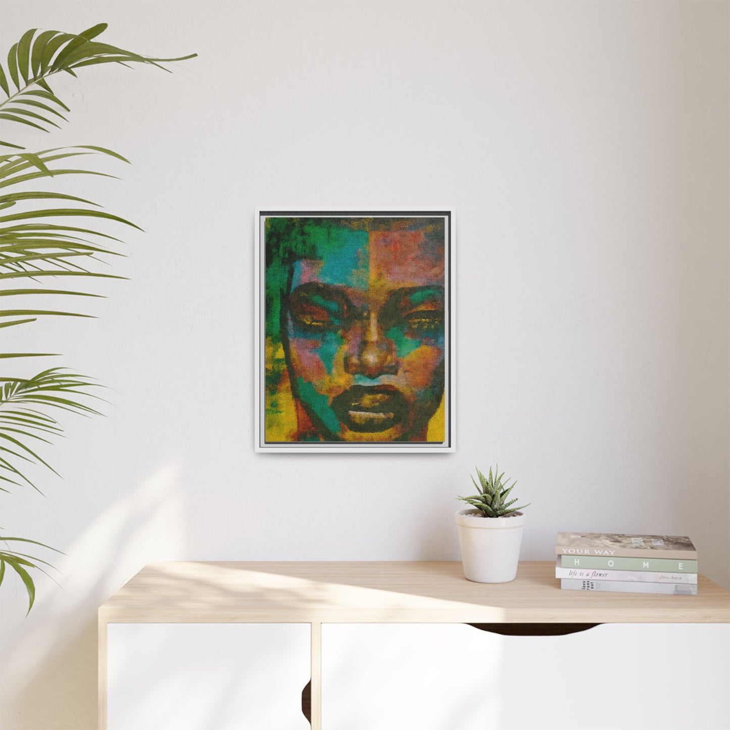 "Abigay" Matte Canvas, Framed