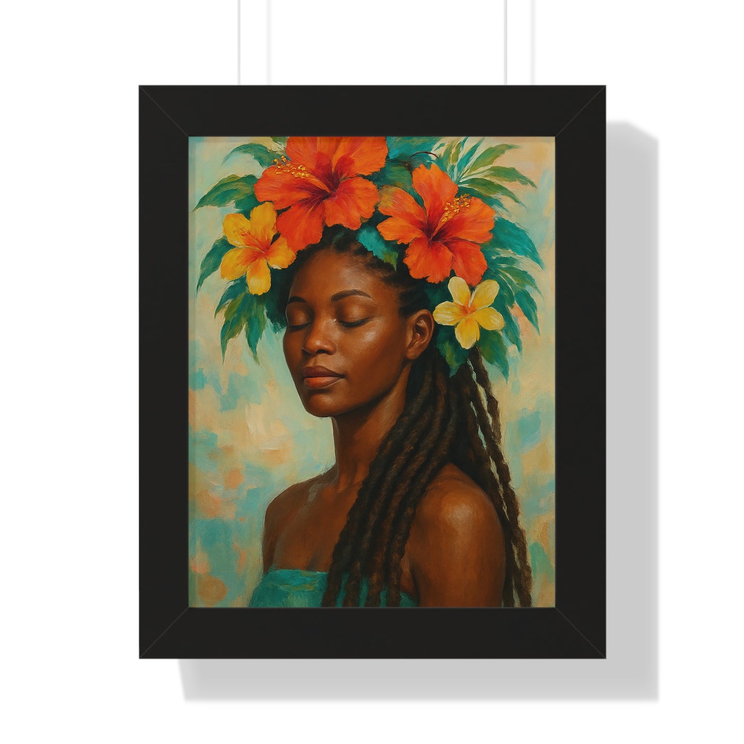 Framed Poster — Pennycooke Girl 2