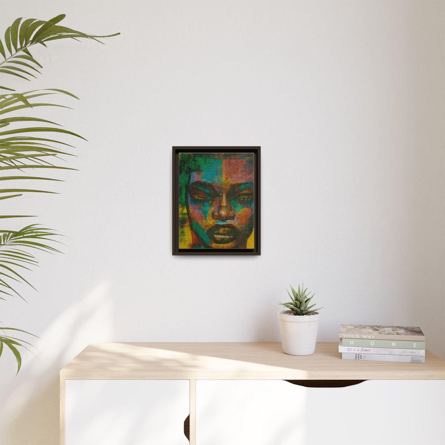 "Abigay" Matte Canvas, Framed
