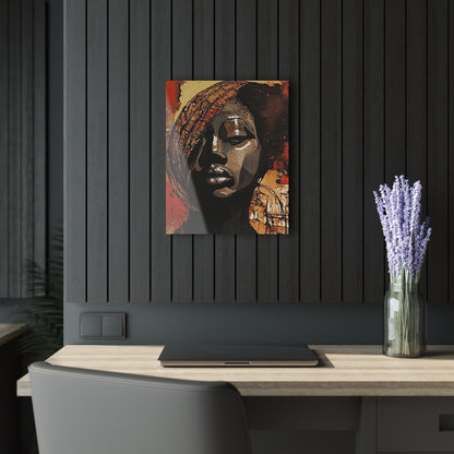 Palmyra - Modern Acrylic Art Print with French Cleat Hanging