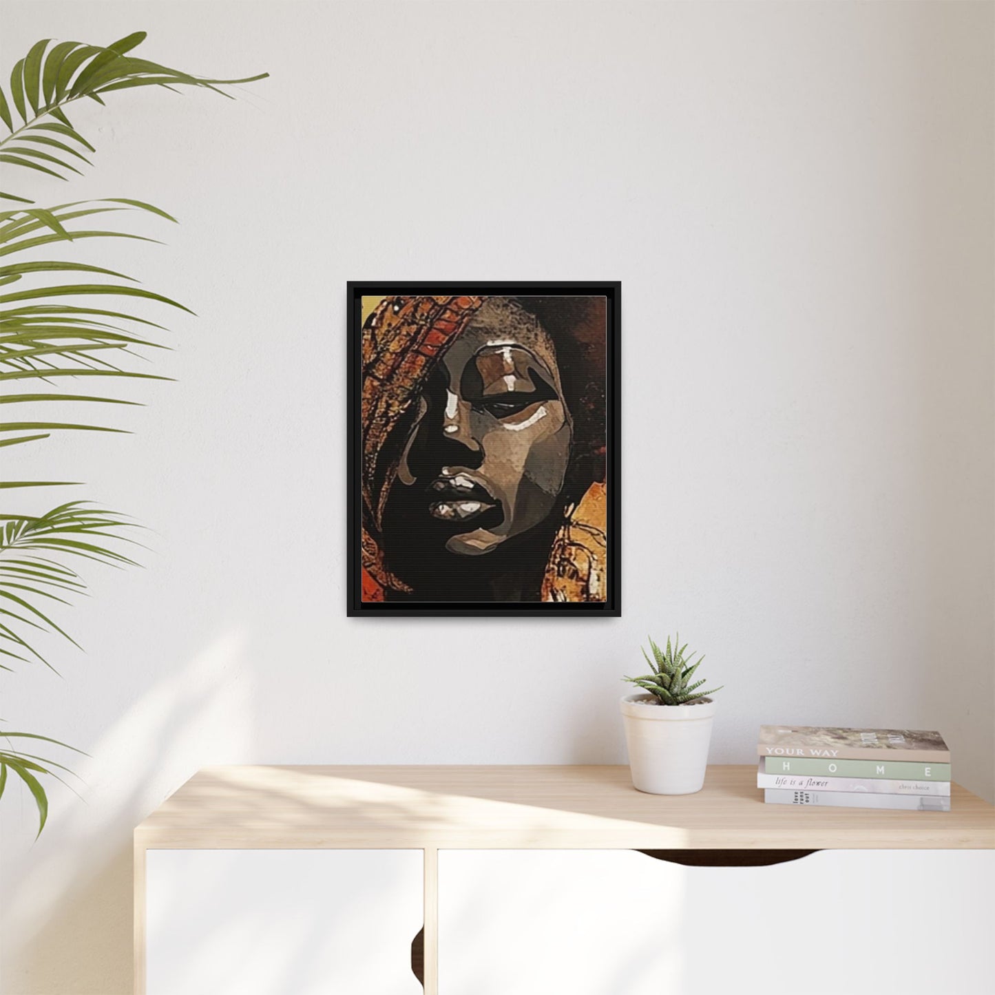 Palmyra - Framed Matte Canvas Artwork