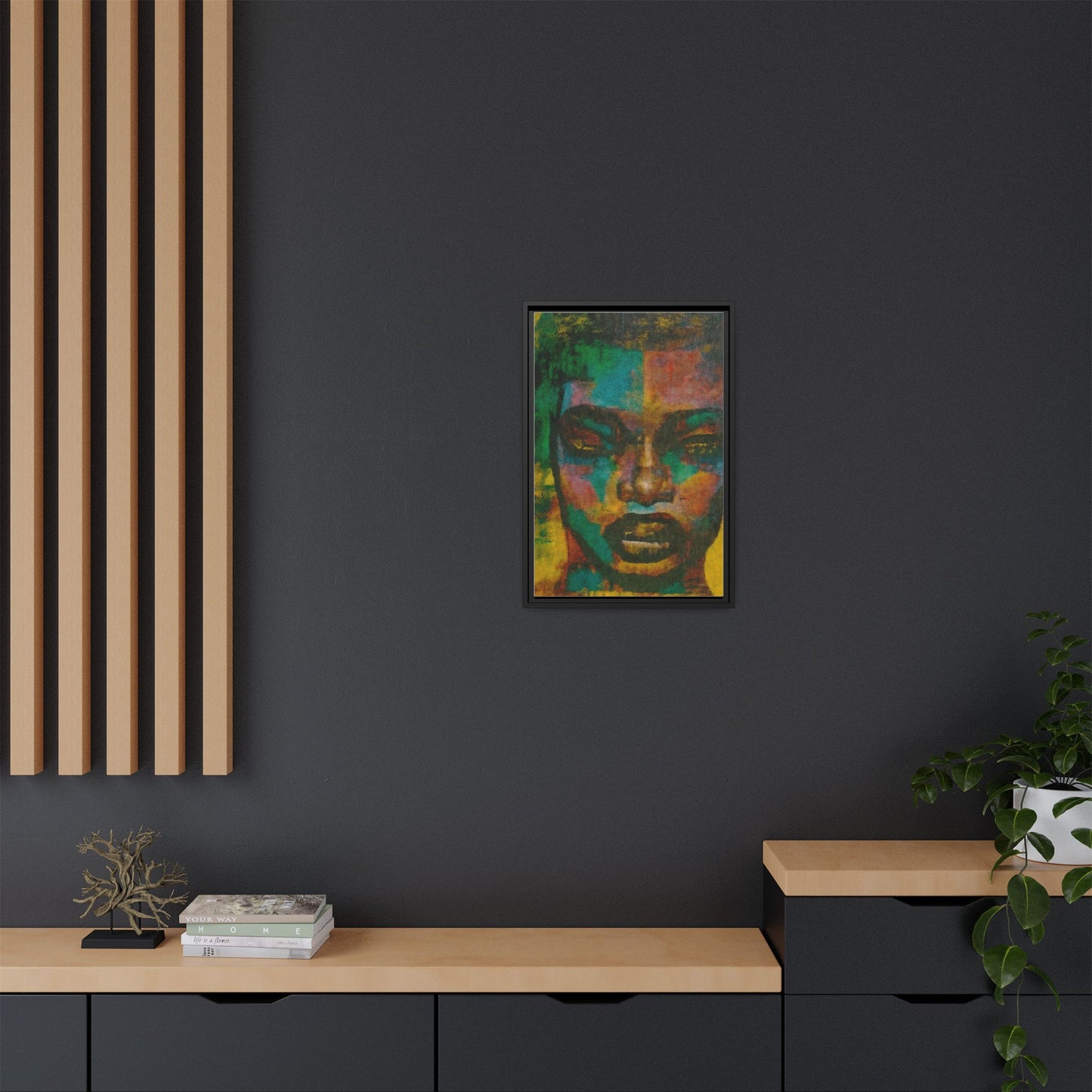 "Abigay" Matte Canvas, Framed