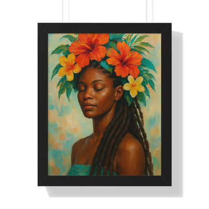 Framed Poster — Pennycooke Girl 2