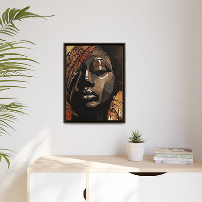 Palmyra - Framed Matte Canvas Artwork