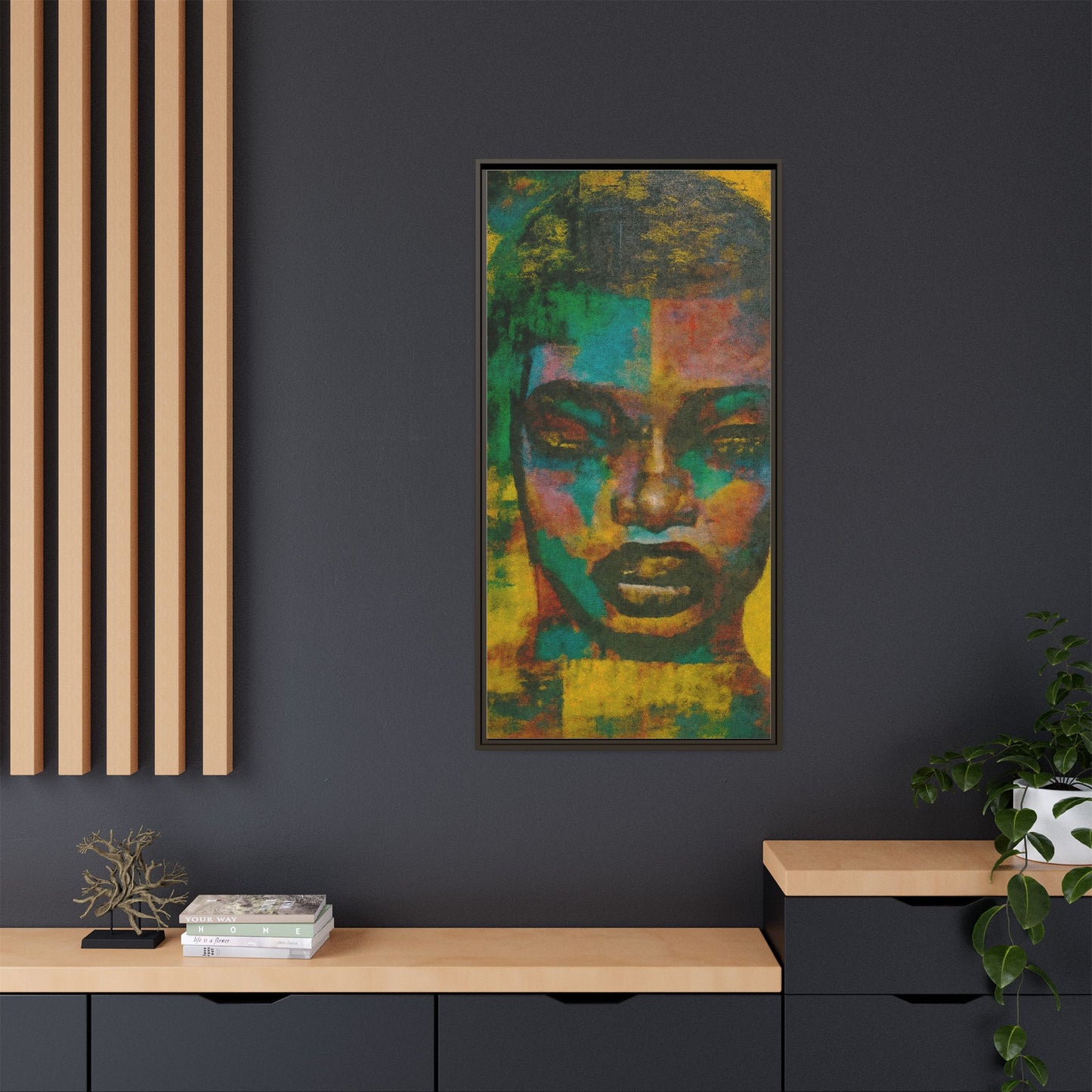 "Abigay" Matte Canvas, Framed