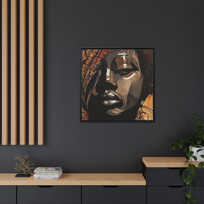 Palmyra - Framed Matte Canvas Artwork