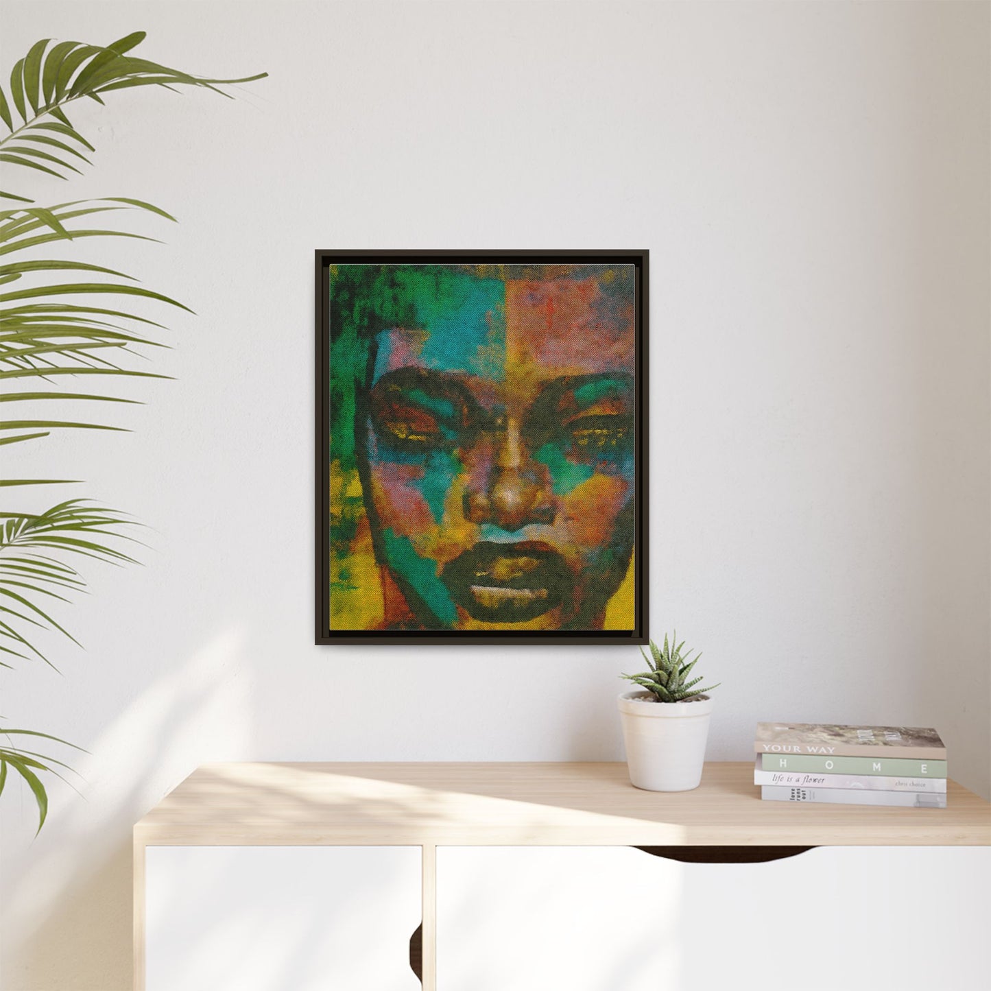 "Abigay" Matte Canvas, Framed