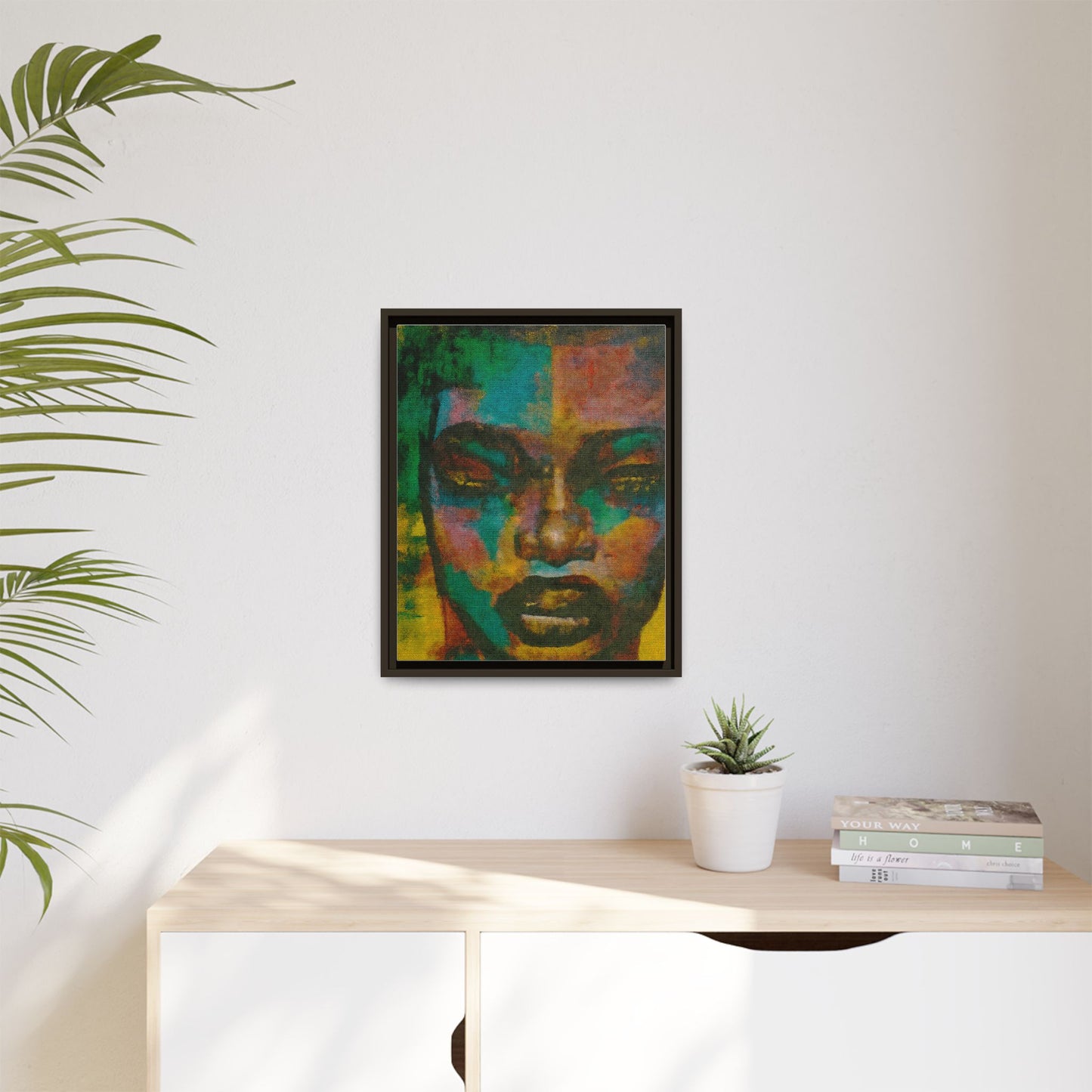 "Abigay" Matte Canvas, Framed